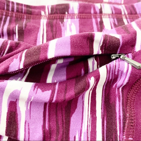 Lucy Power Cross Strap Sport Bra Tank Purple Print - Picture 11 of 16